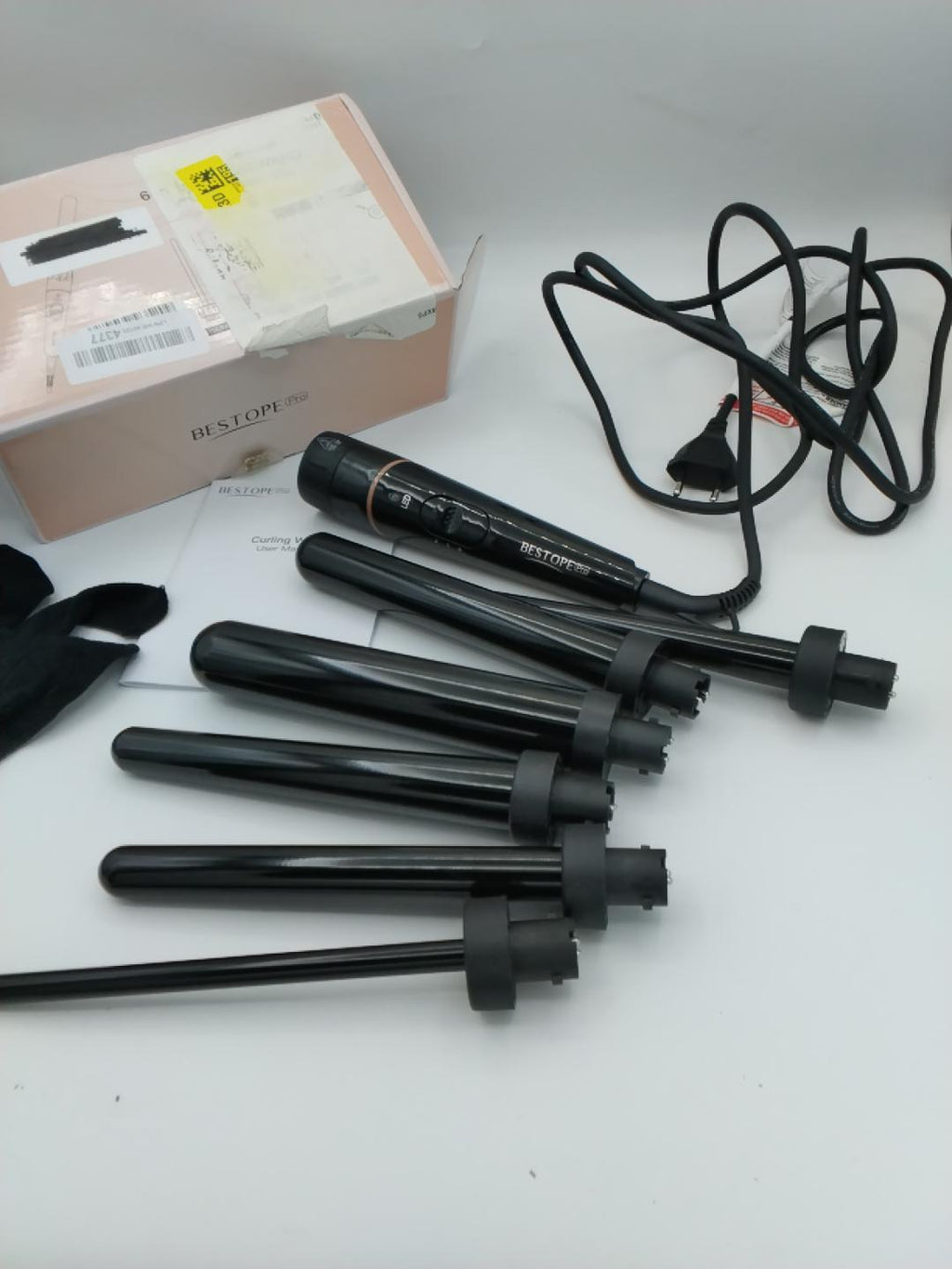 BESTOPE Pro Arricciacapelli Professionale 5 in 1 con Accessori Intercambiabili | Usato Pari al Nuovo