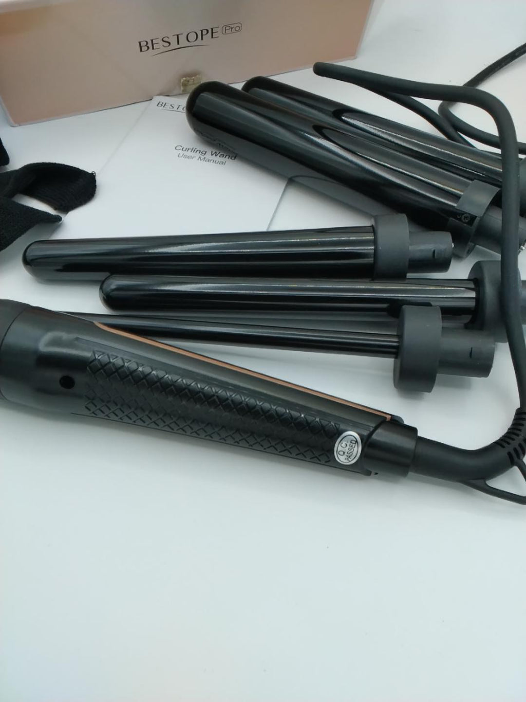 BESTOPE Pro Arricciacapelli Professionale 5 in 1 con Accessori Intercambiabili | Usato Pari al Nuovo