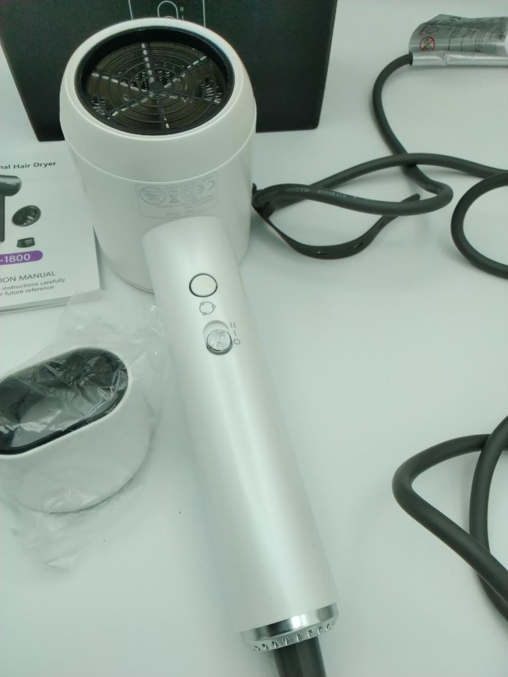 DEWILY Professional Hair Dryer MT-1800 | Asciugacapelli Professionale | Usato Come Nuovo