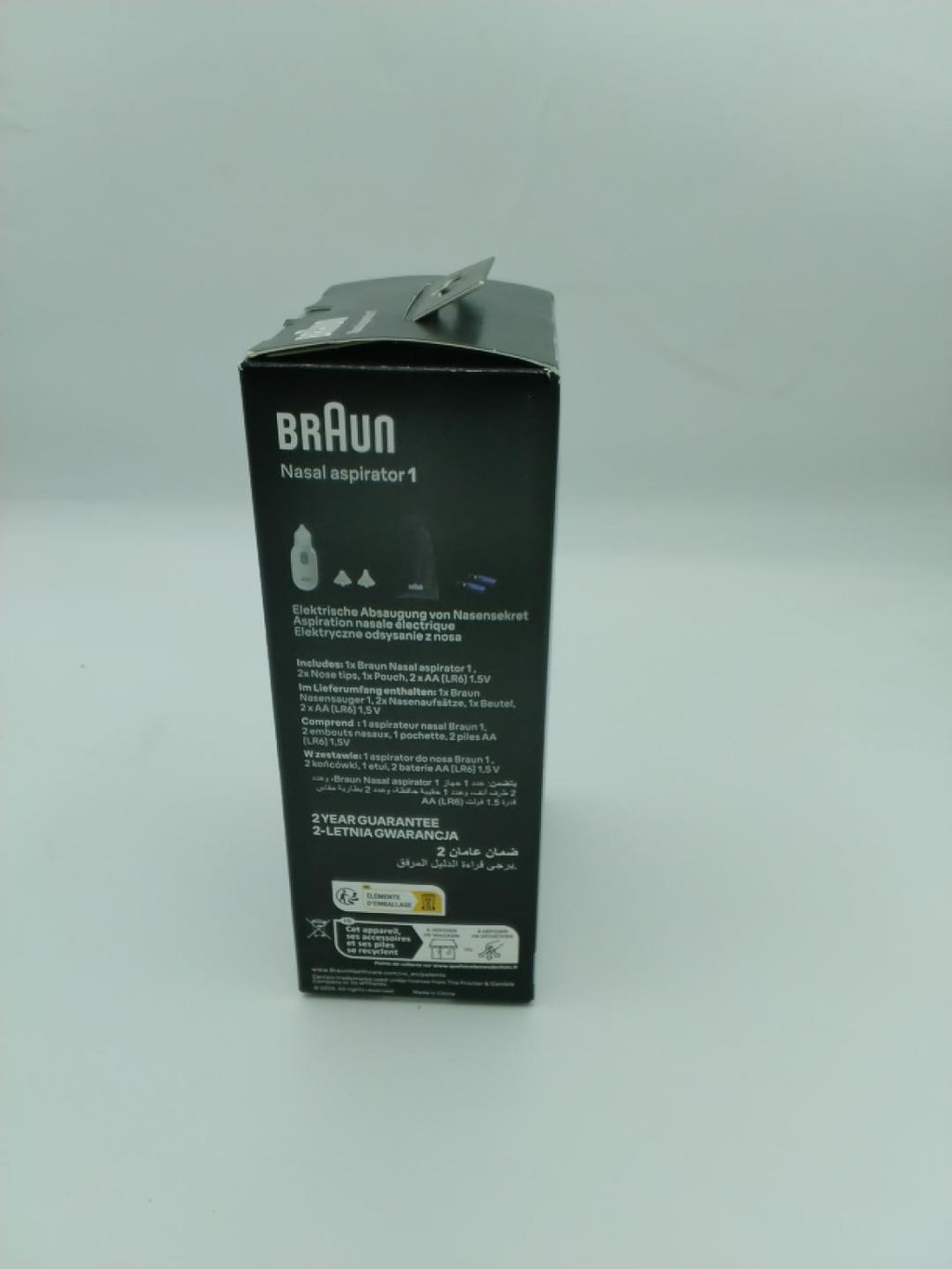 Braun Nasal Aspirator 1 Aspiratore Nasale Elettrico | Nuovo
