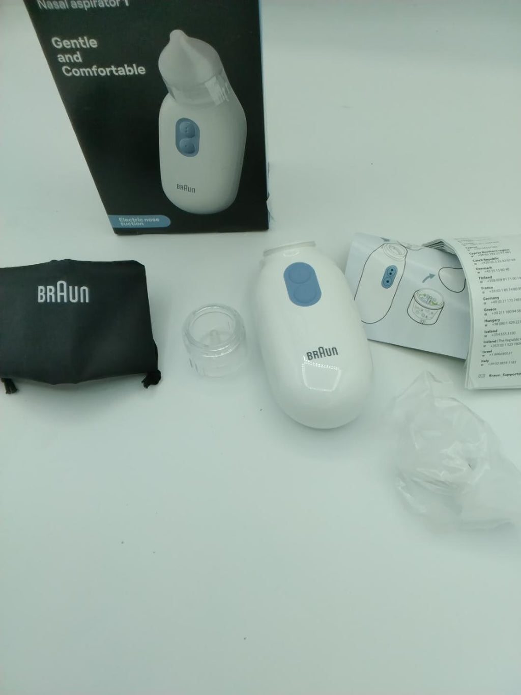 Braun Nasal Aspirator 1 Aspiratore Nasale Elettrico | Nuovo