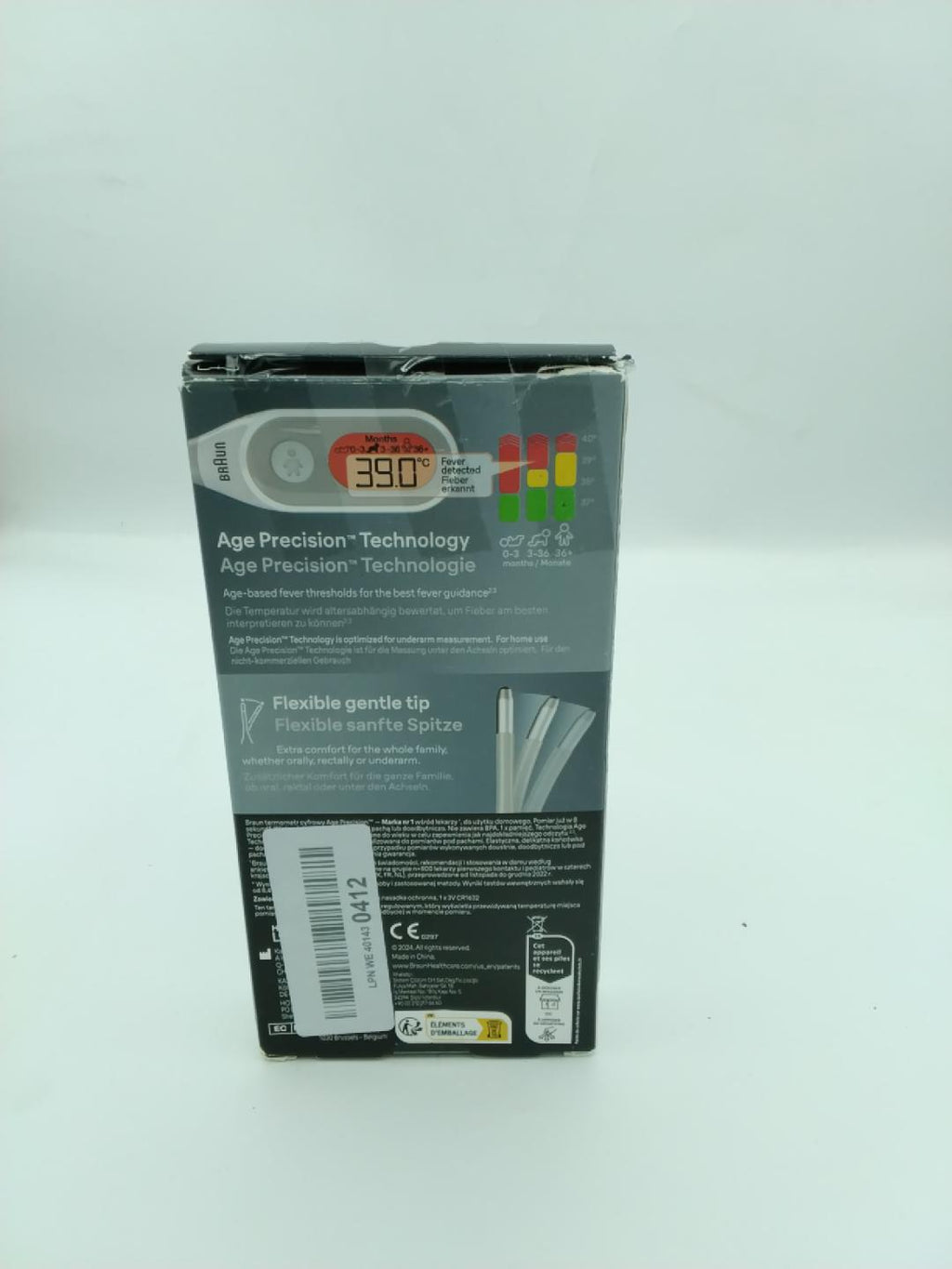 Braun Age Precision PRT2000 Termometro Digitale | Usato pari al Nuovo