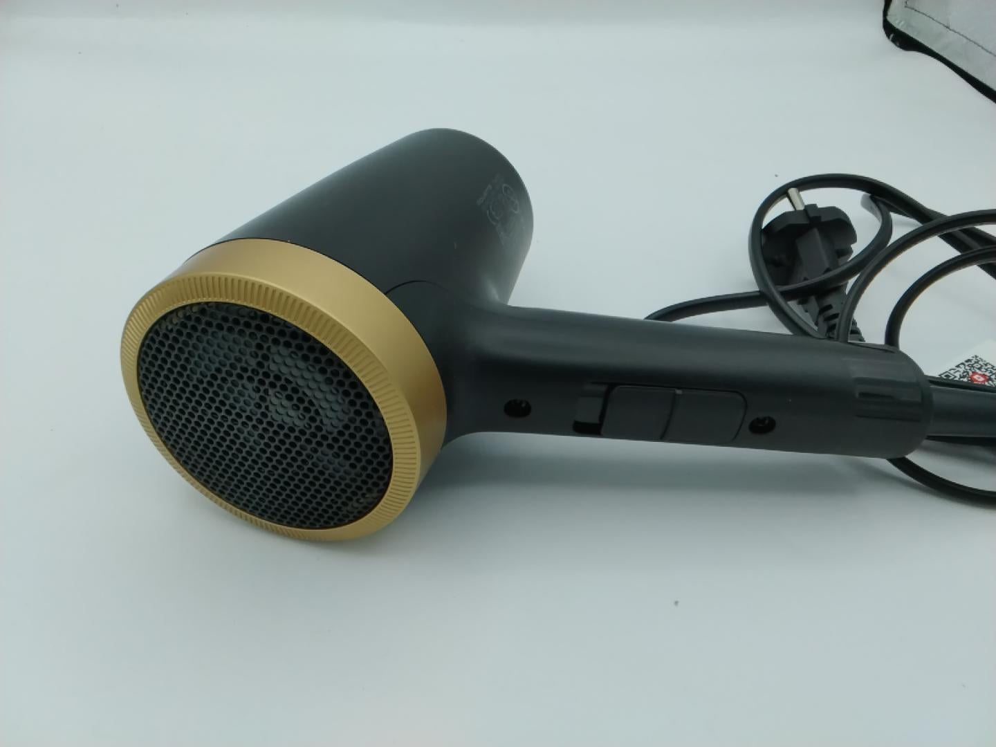 Rowenta Ionic Asciugacapelli Compatto Nero/Oro | Usato in ottime condizioni&nbsp;