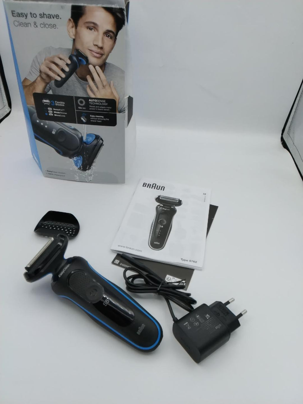 Braun Series 5 51-B1000s EasyClean | Rasoio Elettrico Wet &amp; Dry | Usato Pari al Nuovo