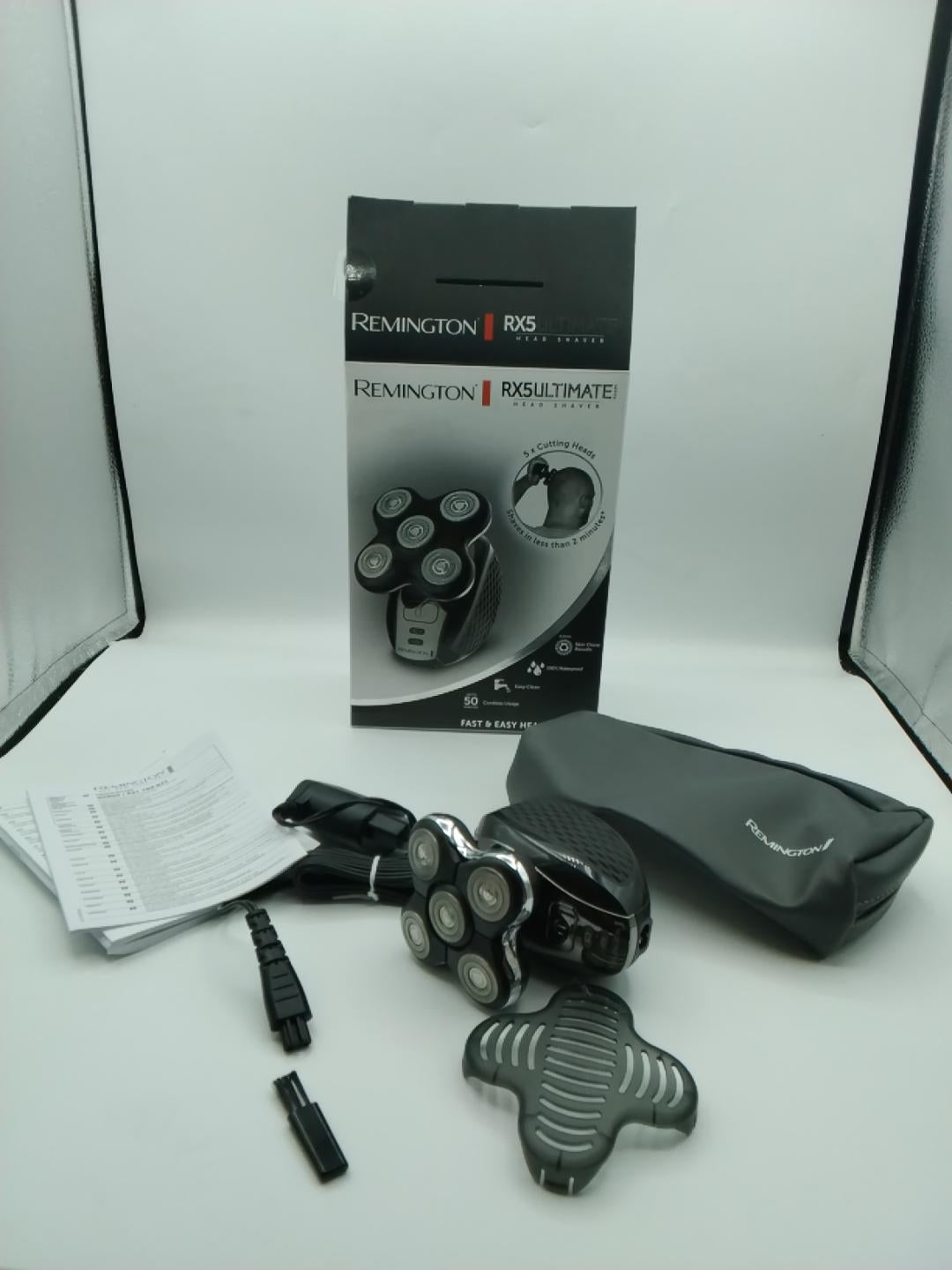 Remington RX5 Ultimate XR1501 Head Shaver | Rasoio Elettrico per Testa | Nuovo
