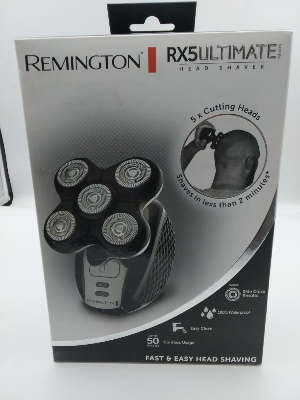 Remington RX5 Ultimate XR1501 Head Shaver | Rasoio Elettrico per Testa | Nuovo