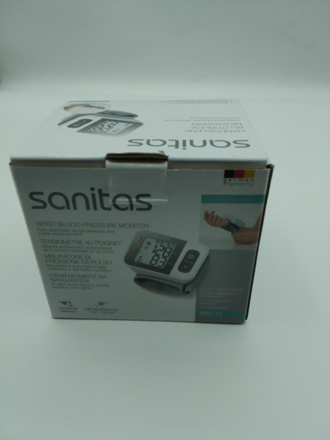 Sanitas SBC 15 Misuratore di Pressione da Polso | Automatico | Nuovo