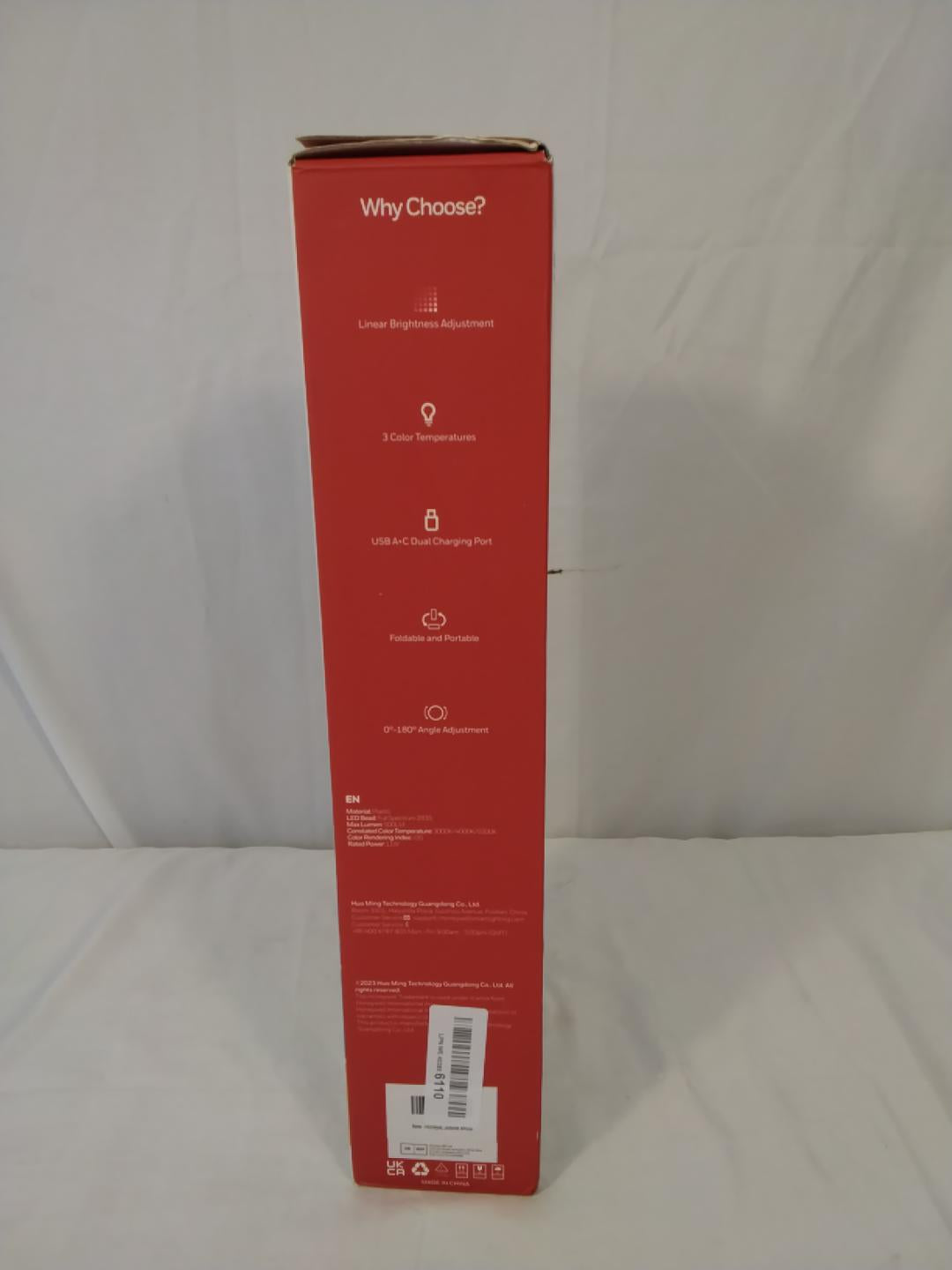 Honeywell HWT-H01W | Lampada da Scrivania LED Pieghevole | Nuova