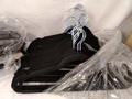 Utopia Home Premium Velvet Hangers | Set 50 Grucce in Velluto | Nero | Nuove
