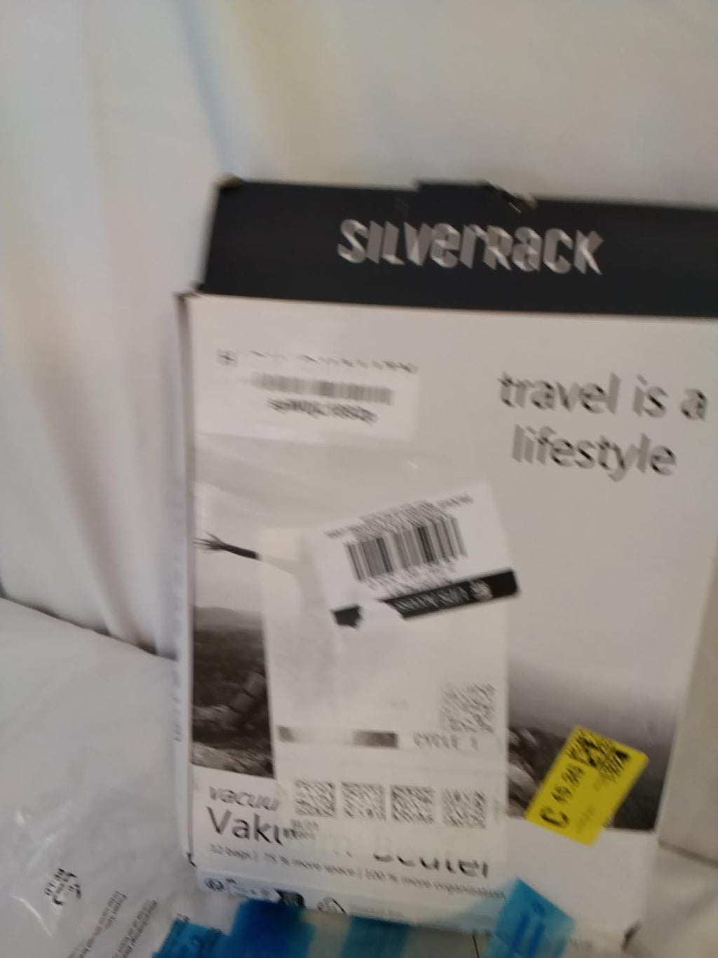 SilverRack Set Sacchetti Sottovuoto da Viaggio | 12 Pezzi | Varie Misure | Nuovo