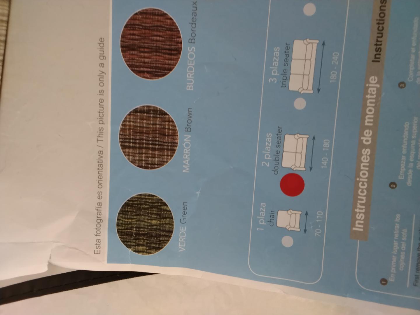 Martina Home Duplex Copridivano 2 Posti | Jacquard Elasticizzato | Marrone | Nuovo