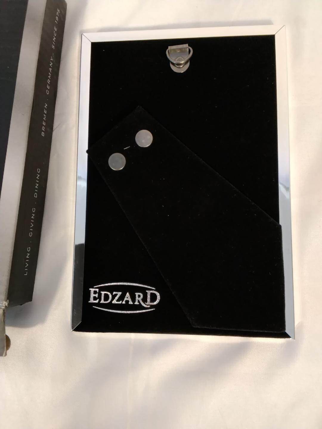 EDZARD Cornice Portafoto 10x15 cm | Versilviata | Nuova