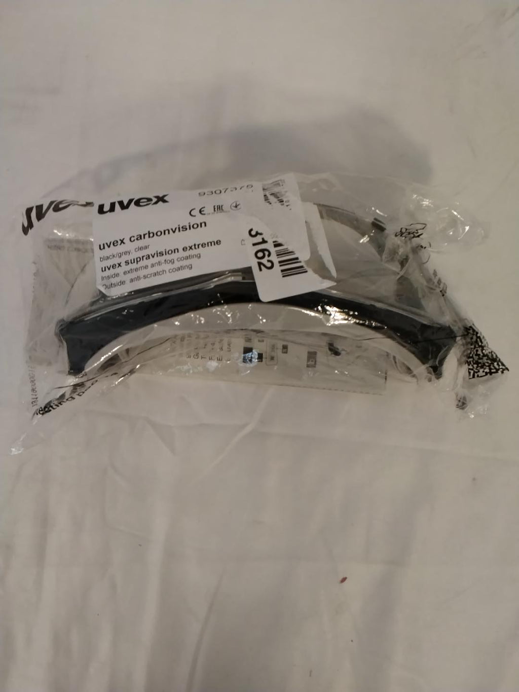 🥽 uvex carbonvision 9307 | Occhiali protettivi a mascherina | Nuovi