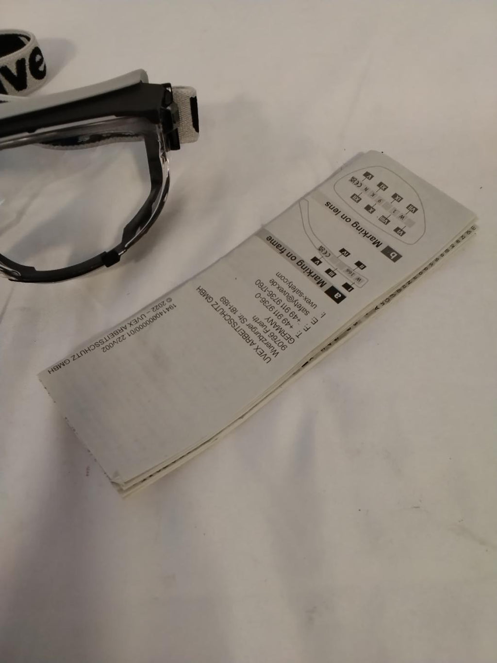 🥽 uvex carbonvision 9307 | Occhiali protettivi a mascherina | Nuovi