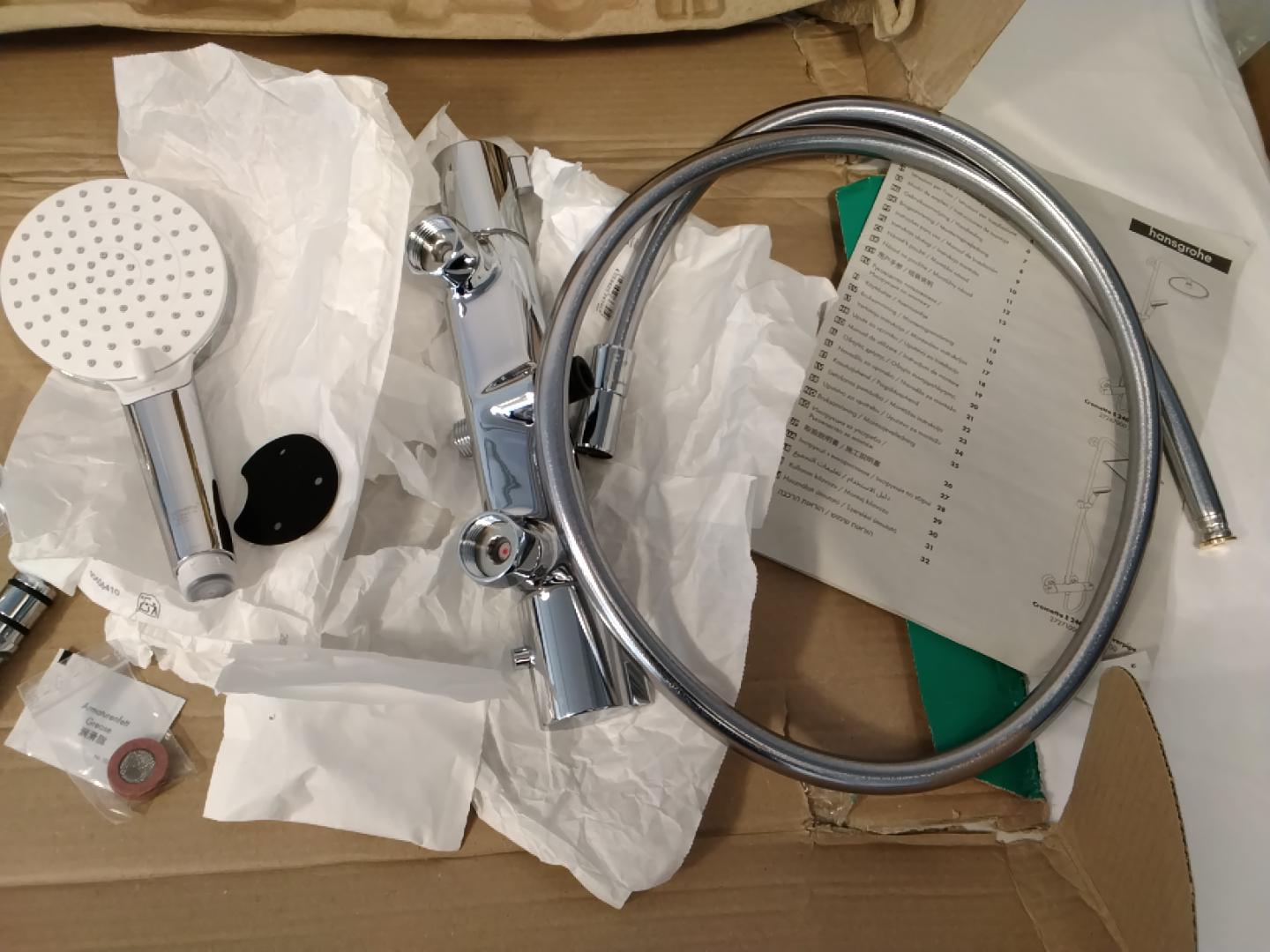 hansgrohe Crometta S Showerpipe 240 | Colonna Doccia Termostatica | Cromo | Nuova