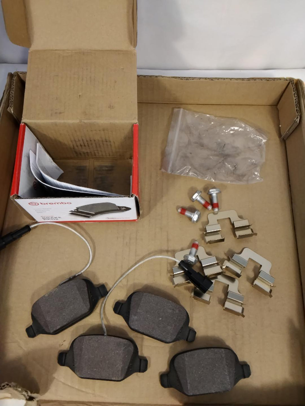 Brembo P 18 024 Prime | Kit 4 Pastiglie Freno Posteriori | Nuove