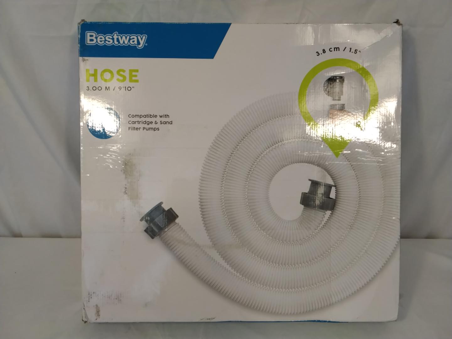 Bestway Tubo per Piscina 3 m | Ø 38 mm (1,5") | Nuovo