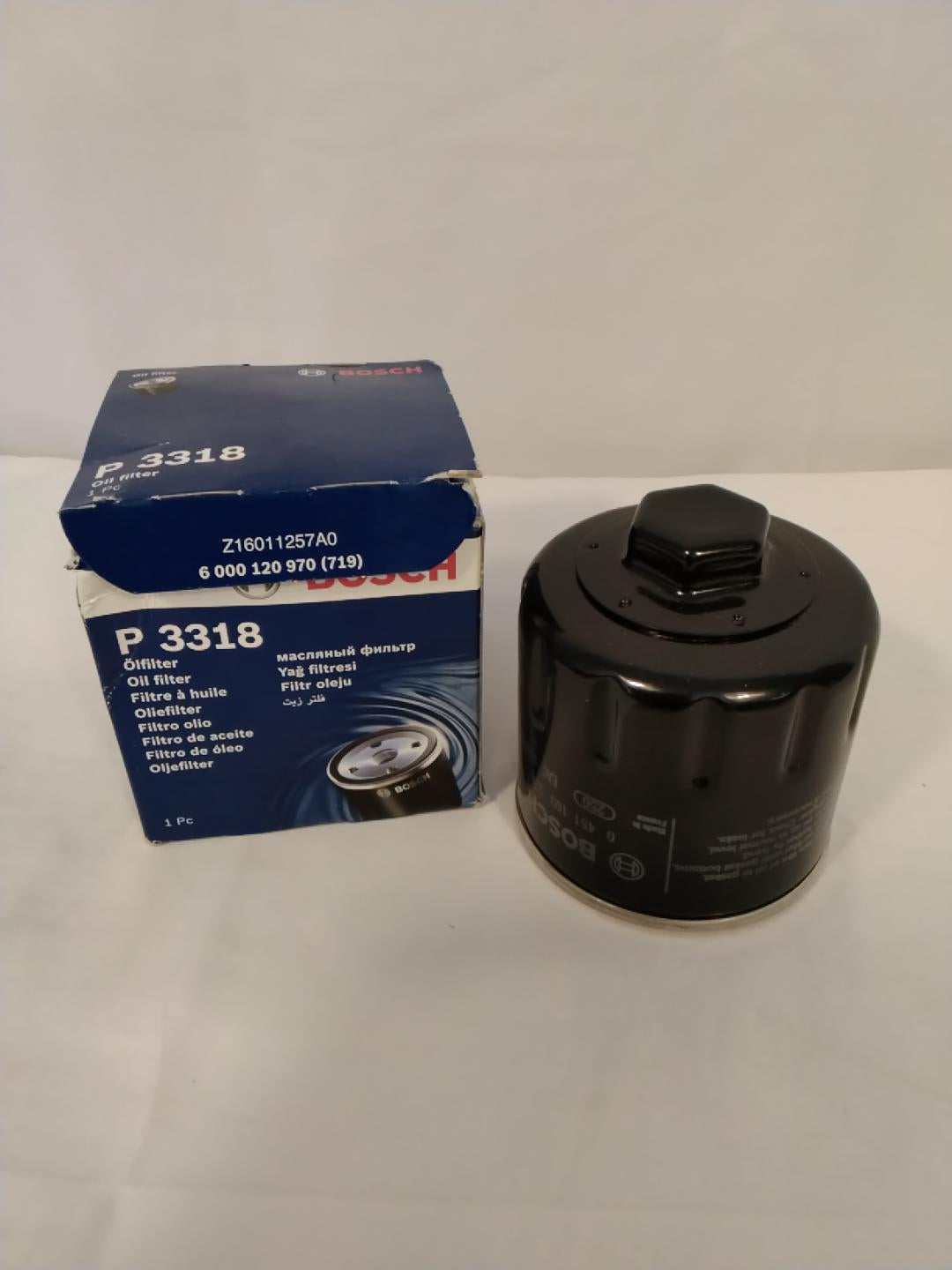 BOSCH P 3318 Filtro Olio | 0451103318 | Nuovo