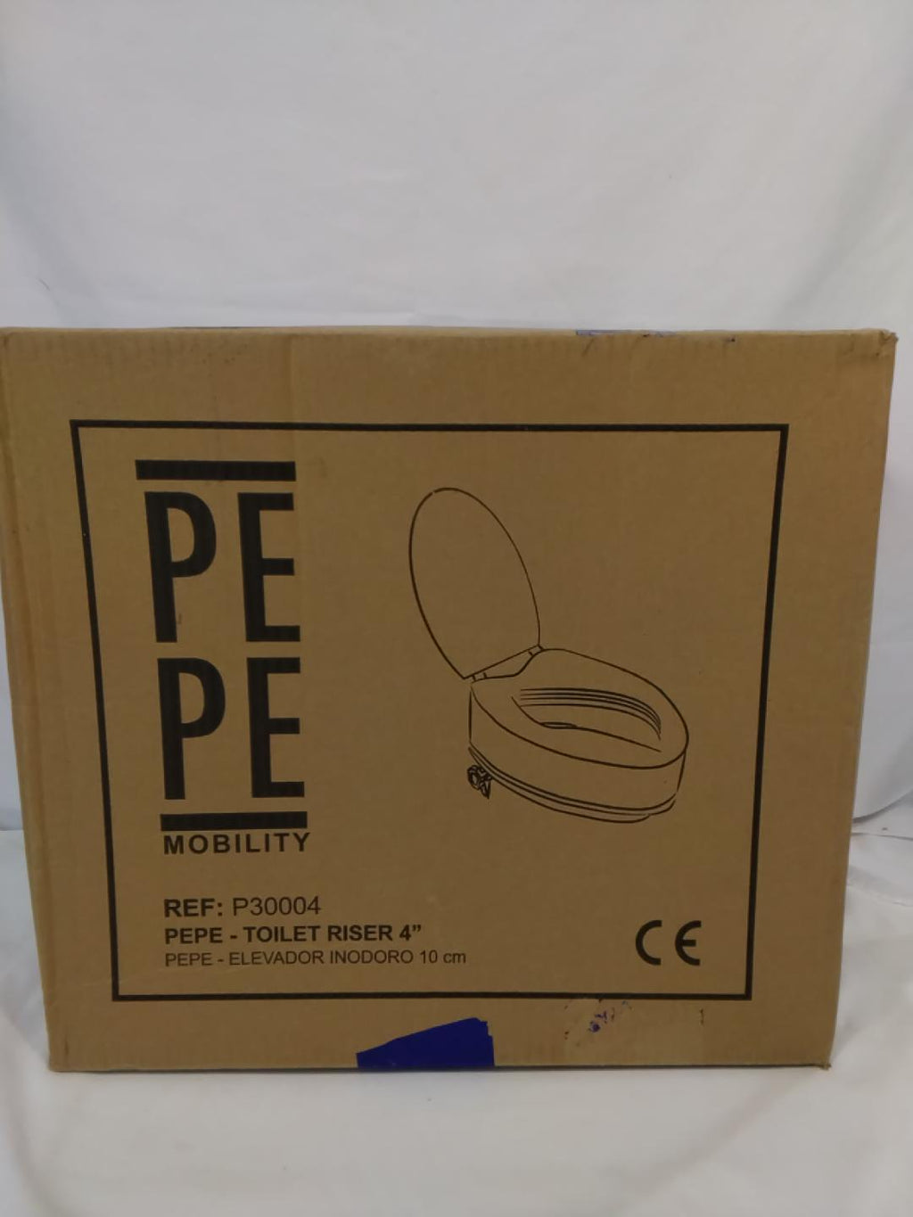 PEPE Mobility P30004 Rialzo WC 10 cm con Coperchio | Nuovo