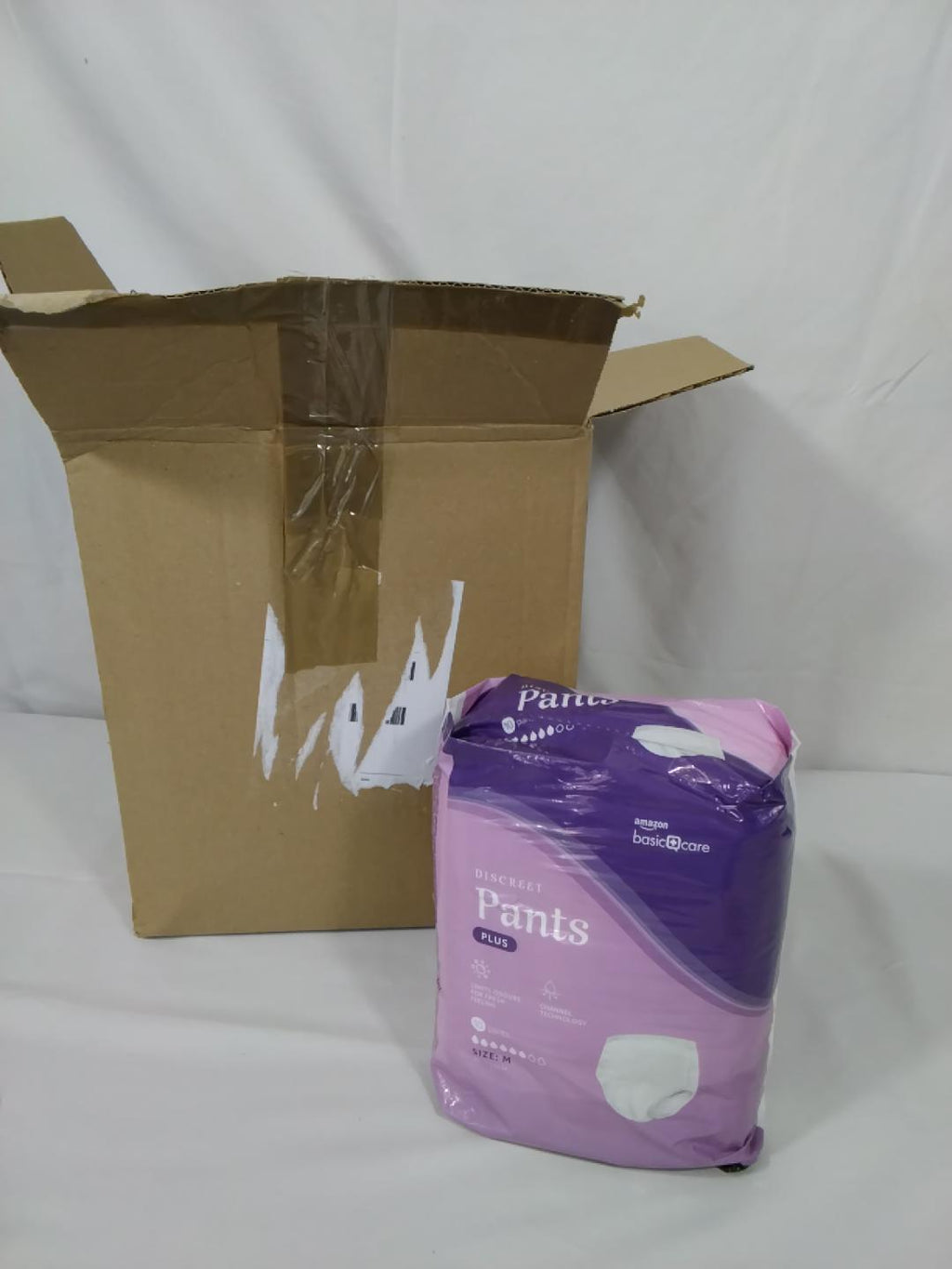 Amazon Basic Care Discreet Pants Plus M 40 Pezzi (4 confezioni da 10) | Nuove
