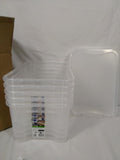 KIS T Box XS 14 L Trasparente 38 × 26,5 × 19 cm | 5 contenitori Nuovi