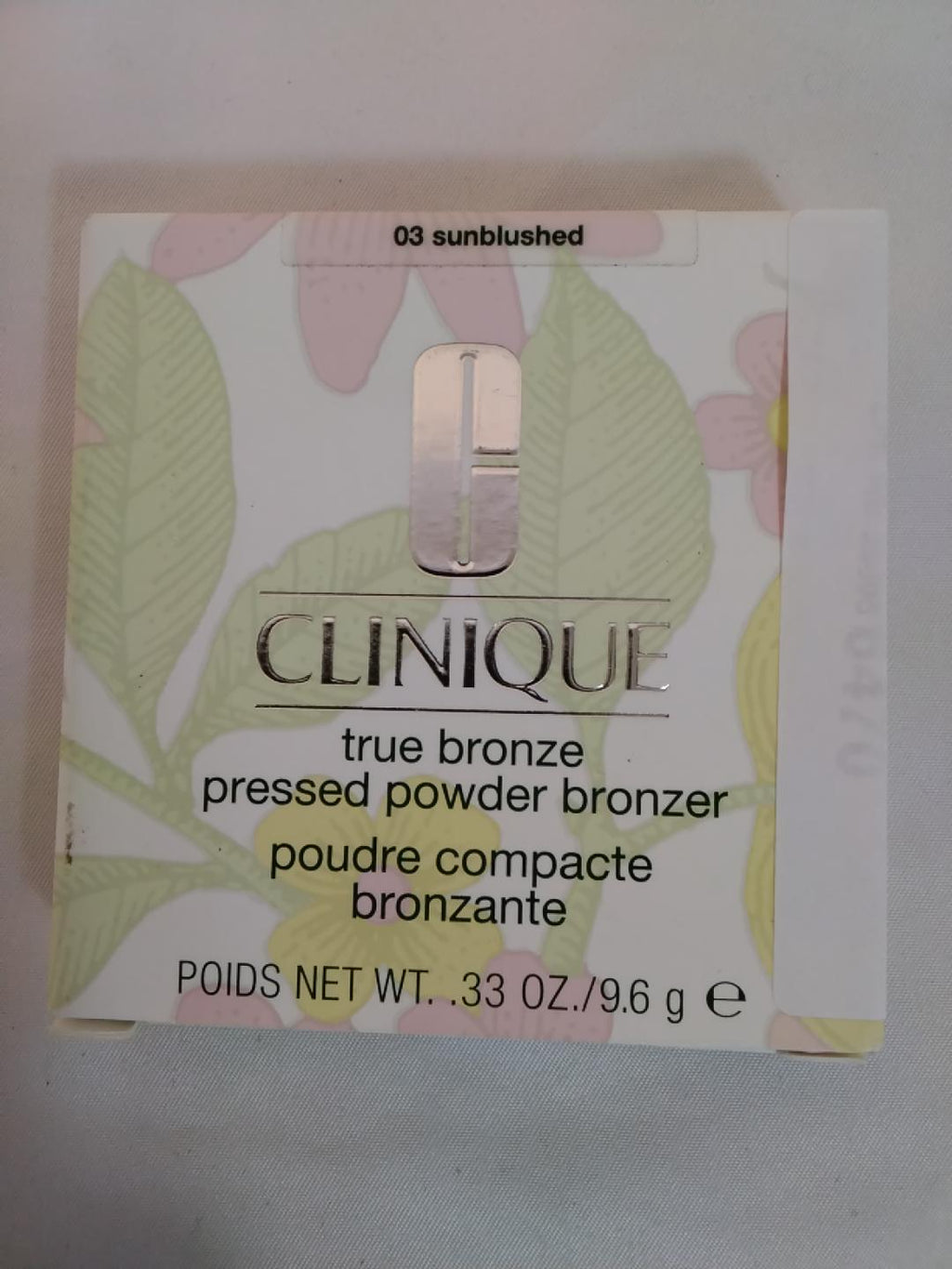 Clinique True Bronze Pressed Powder Bronzer 03 Sunblushed 9,6 g Terra Abbronzante Compatta | Nuova