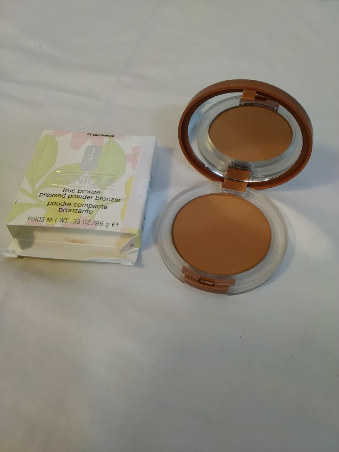 Clinique True Bronze Pressed Powder Bronzer 03 Sunblushed 9,6 g Terra Abbronzante Compatta | Nuova