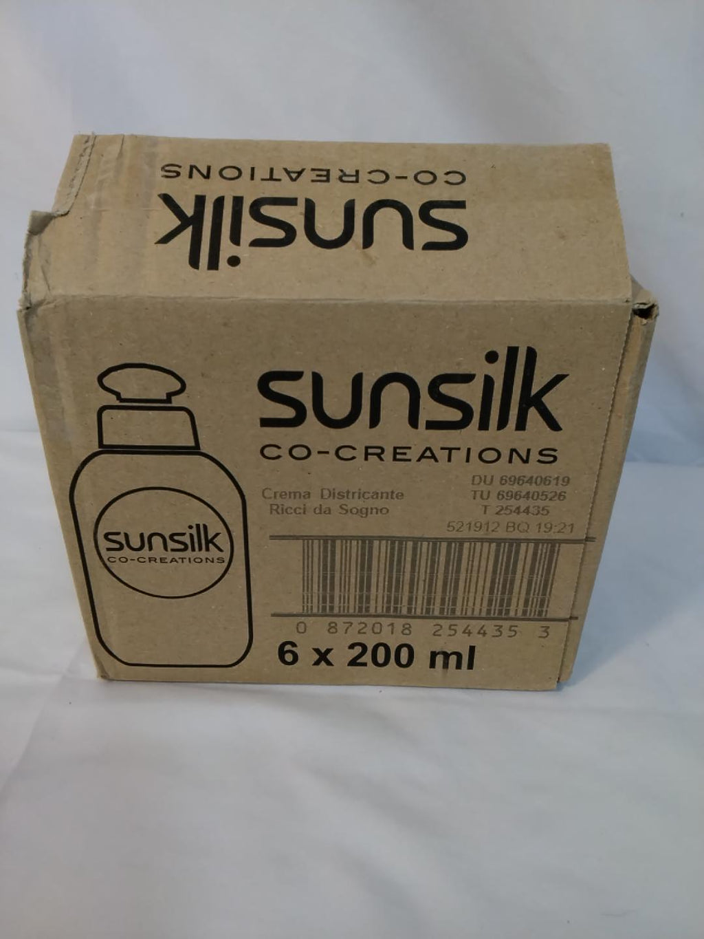 Sunsilk Ricci da Sogno Crema Modellante e Districante 200 ml | Confezione 6 Pezzi | Nuovi