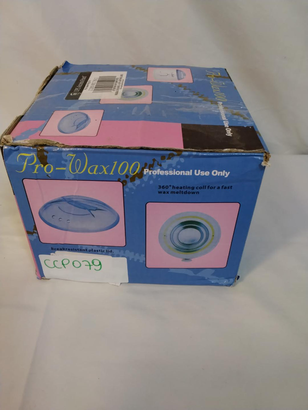 Pro-Wax100 Scaldacera Professionale 100W con Vaschetta in Alluminio e Termostato | Nuovo
