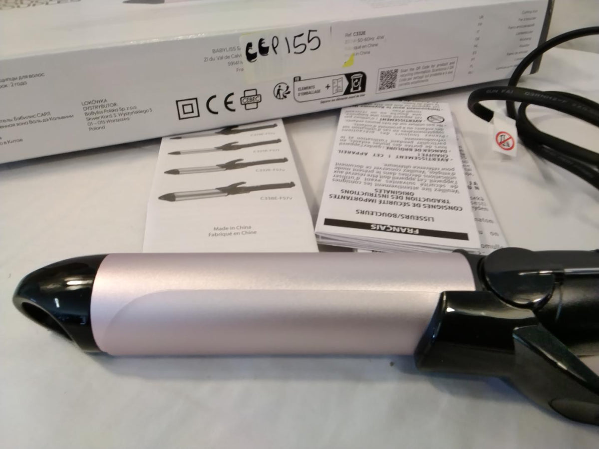 BaByliss C332E Soft Curls Arricciacapelli 32 mm Satin Touch 10 Temperature 110-180°C Riscaldamento Rapido | Nuovo