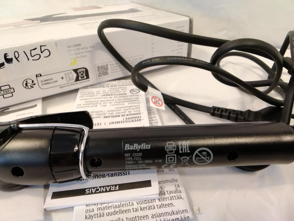 BaByliss C332E Soft Curls Arricciacapelli 32 mm Satin Touch 10 Temperature 110-180°C Riscaldamento Rapido | Nuovo