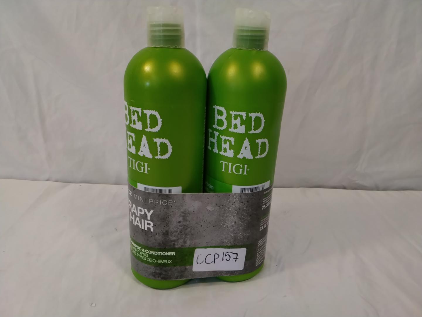 TIGI Bed Head Re-Energize Shampoo &amp; Conditioner 2×750 ml Duo per Capelli Normali | Nuovi