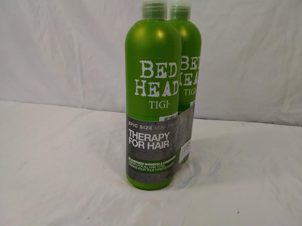 TIGI Bed Head Re-Energize Shampoo &amp; Conditioner 2×750 ml Duo per Capelli Normali | Nuovi