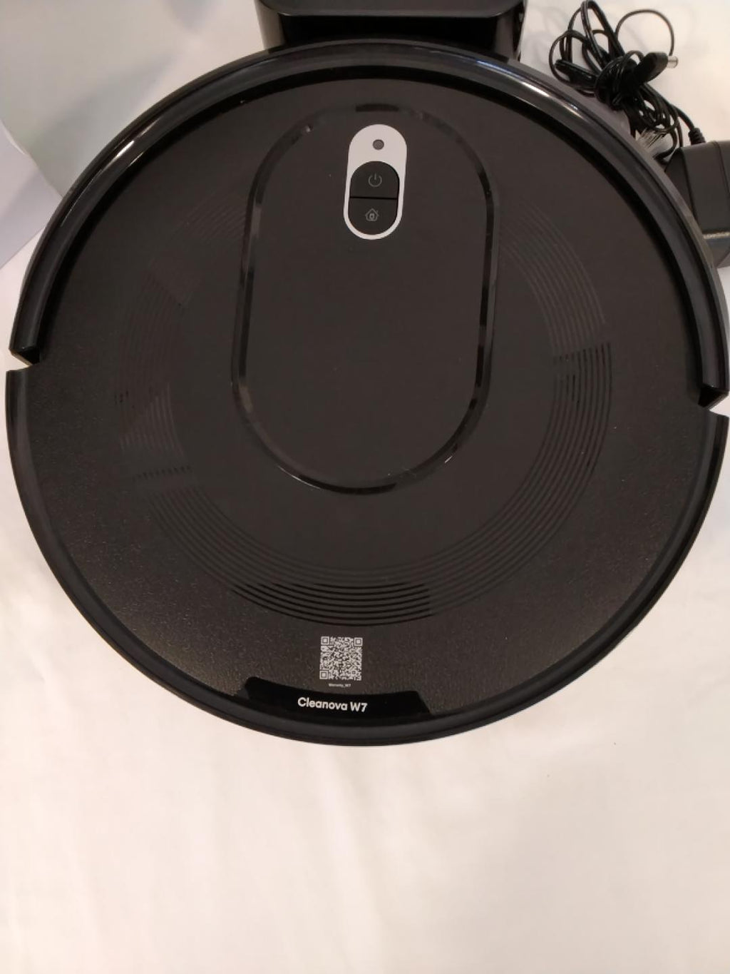 CLEANOVA W7 Robot Aspirapolvere Lavapavimenti 4000 Pa 2-in-1 | Serbatoio Acqua | 120 Minuti | App Alexa IFTTT | 55 dB | Robot Vacuum Cleaner Nero | Rigenerato in Ottime Condizioni