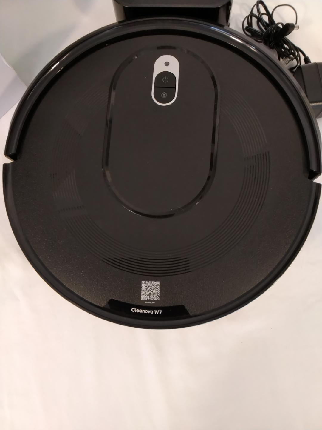 CLEANOVA W7 Robot Aspirapolvere Lavapavimenti 4000 Pa 2-in-1 | Serbatoio Acqua | 120 Minuti | App Alexa IFTTT | 55 dB | Robot Vacuum Cleaner Nero | Rigenerato in Ottime Condizioni