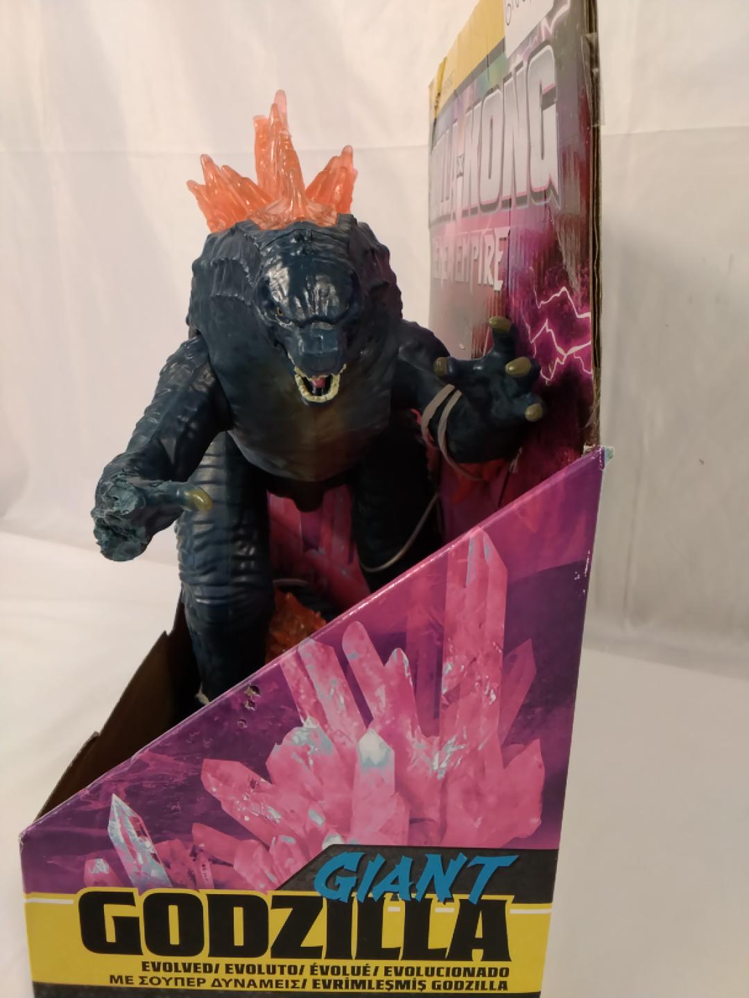 GODZILLA X KONG THE NEW EMPIRE GIANT GODZILLA EVOLVED 28 CM, ACTION FIGURE ARTICOLATA, MONSTERVERSE, 4+ ANNI, NUOVO