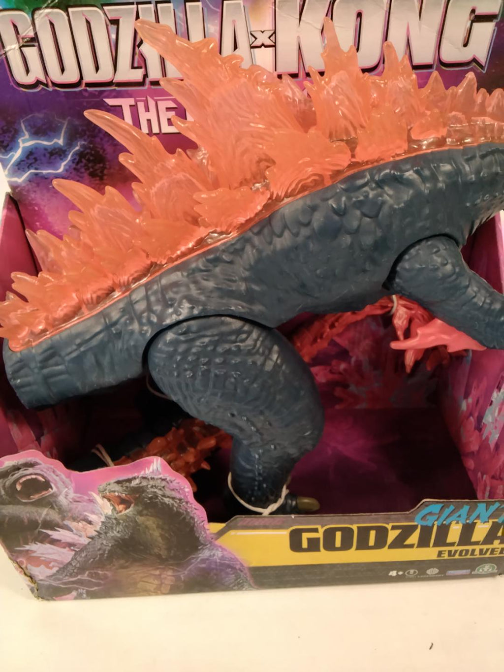 GODZILLA X KONG THE NEW EMPIRE GIANT GODZILLA EVOLVED 28 CM, ACTION FIGURE ARTICOLATA, MONSTERVERSE, 4+ ANNI, NUOVO