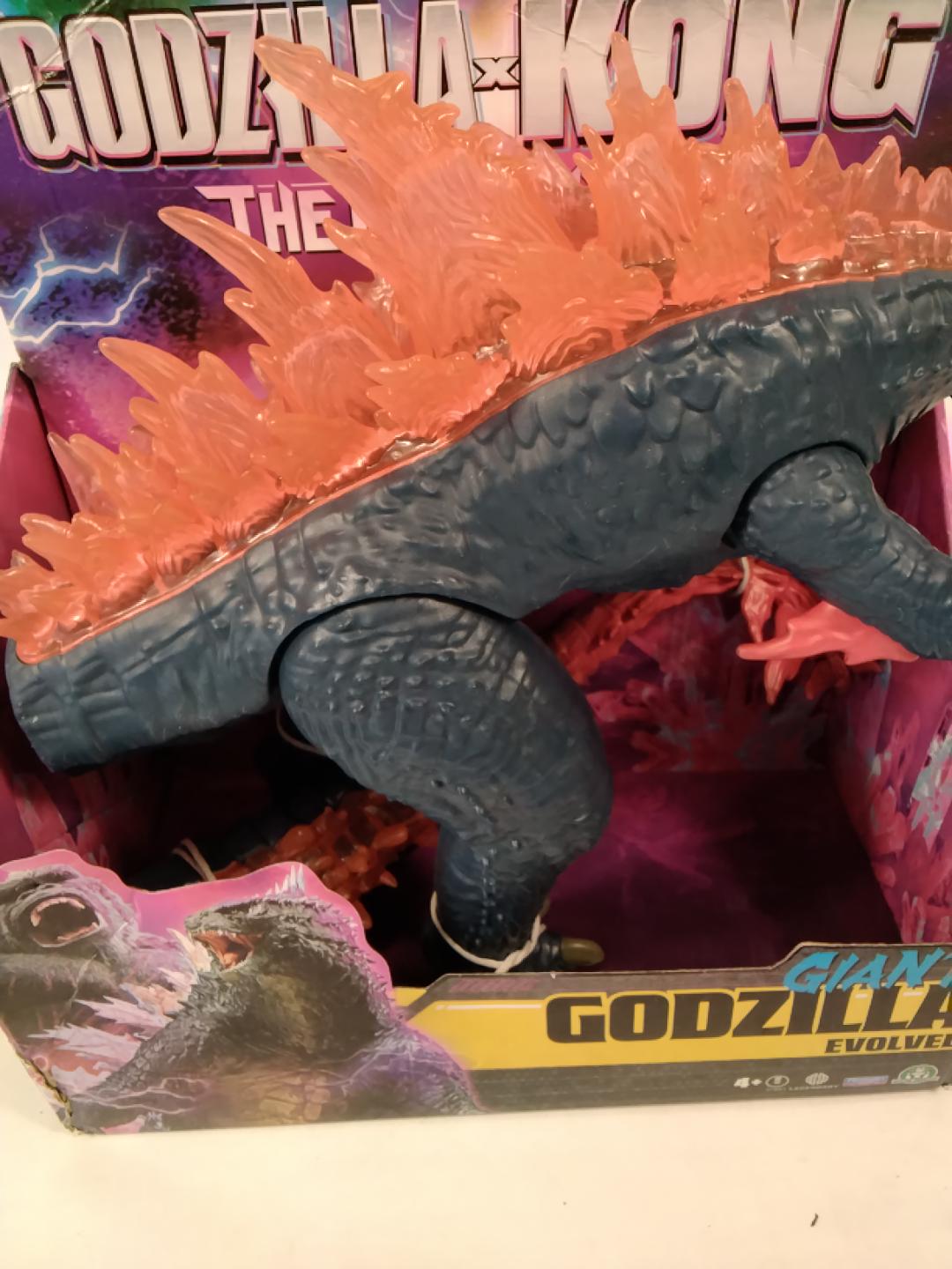 GODZILLA X KONG THE NEW EMPIRE GIANT GODZILLA EVOLVED 28 CM, ACTION FIGURE ARTICOLATA, MONSTERVERSE, 4+ ANNI, NUOVO