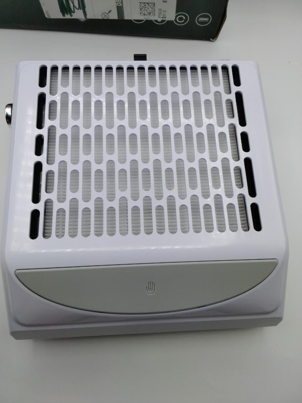 BLUEQUE BQ858-10 NAIL DUST COLLECTOR, ASPIRATORE POLVERE UNGHIE 100W, 4500 RPM, ASPIRAZIONE REGOLABILE, FILTRO REMOVIBILE, BASSA RUMOROSITÀ, 12V, BIANCO, USO PROFESSIONALE, NUOVO