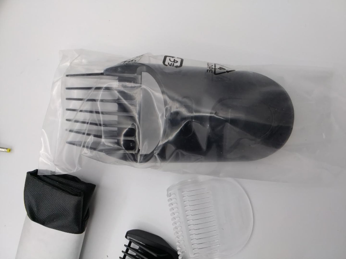 ✂️BRAUN ALL-IN-ONE SERIES 3 AIO3545 8-IN-1, RIFINITORE BARBA E CAPELLI, 14 LUNGHEZZE 3-21 MM, LAMA ULTRA AFFILATA, 50 MIN AUTONOMIA, 8 ACCESSORI, NERO, NUOVO