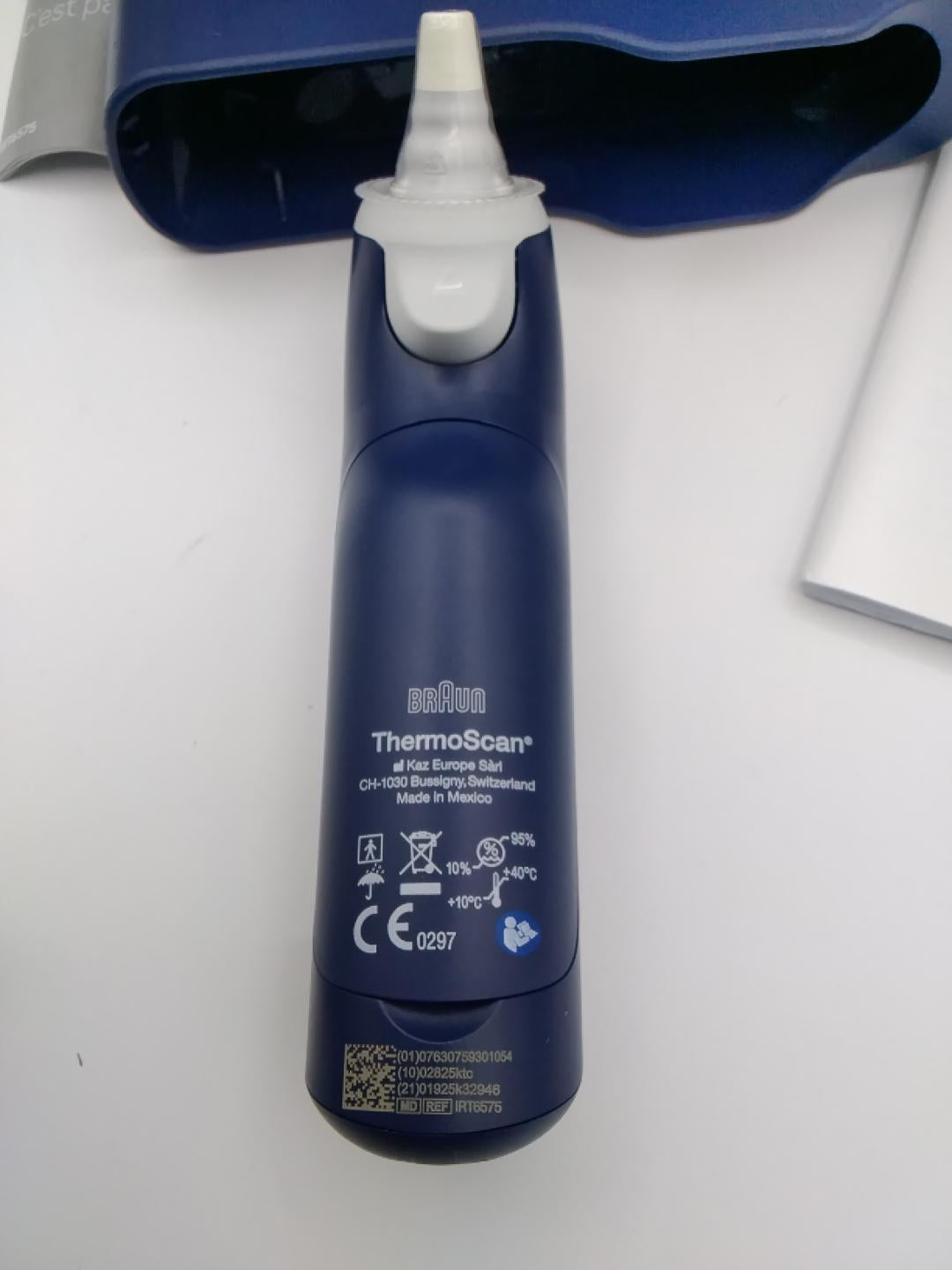 🌡️BRAUN THERMOSCAN 7+ CONNECT IRT6575, TERMOMETRO AURICOLARE BLUETOOTH, APP BRAUN FAMILY CARE, AGE PRECISION, DISPLAY CON CODIFICA A COLORI, LUCE NOTTURNA, 2 PILE AA, NUOVO