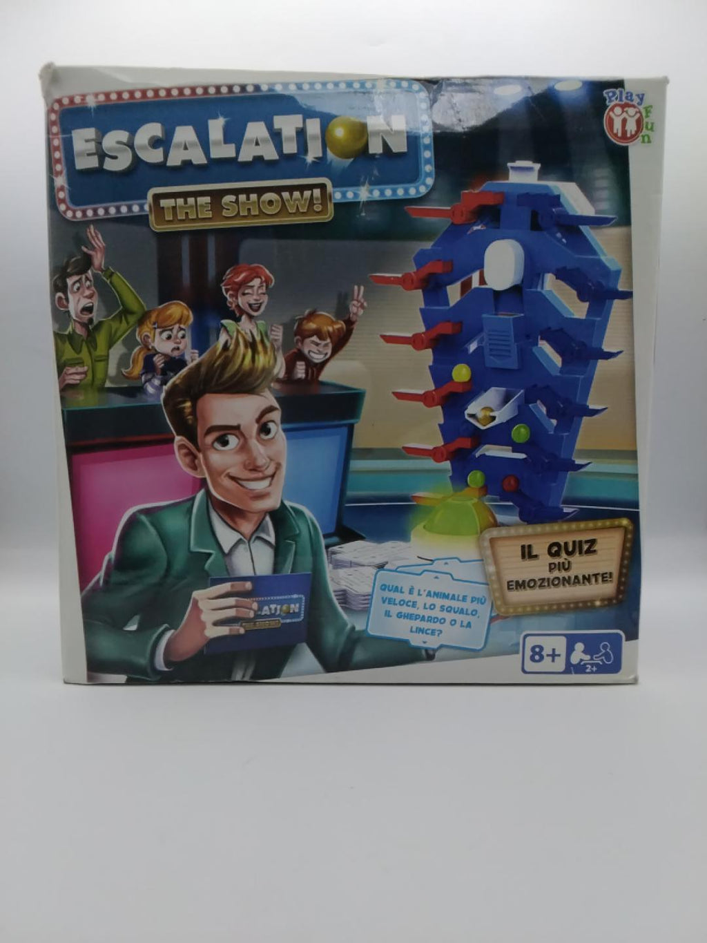 🎲 ESCALATION THE SHOW PLAY FUN, GIOCO DA TAVOLO QUIZ, 8+ ANNI, IMC TOYS, NUOVO