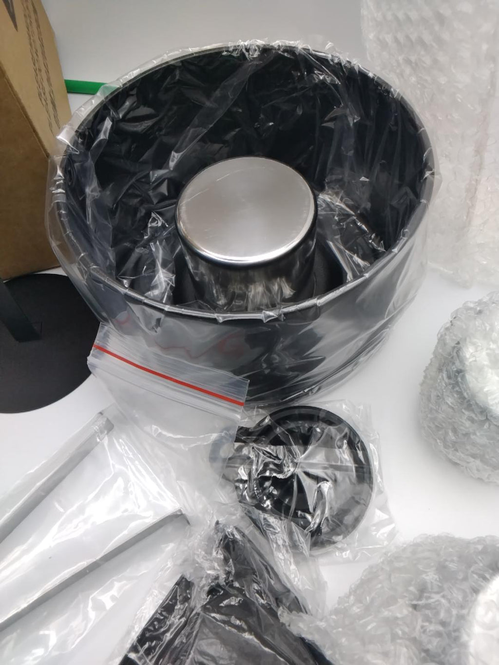 🔥 RISINGER ZMJ01, CAMINO DA TAVOLO A BIOETANOLO, NERO, ACCIAIO INOX, NUOVO