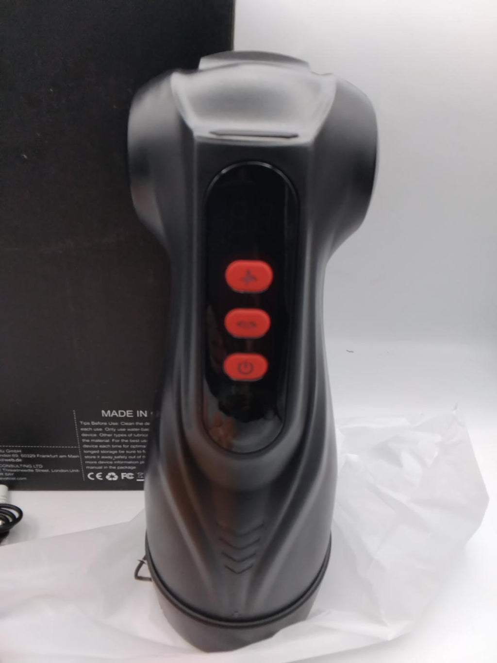 🔞 MYRNA, MASSAGGIATORE INTIMO ELETTRICO, RICARICABILE USB, 1200 mAh, NUOVO