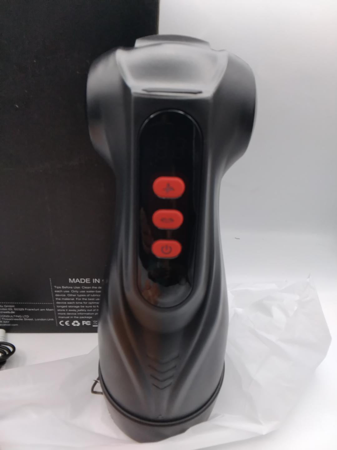 🔞 MYRNA, MASSAGGIATORE INTIMO ELETTRICO, RICARICABILE USB, 1200 mAh, NUOVO