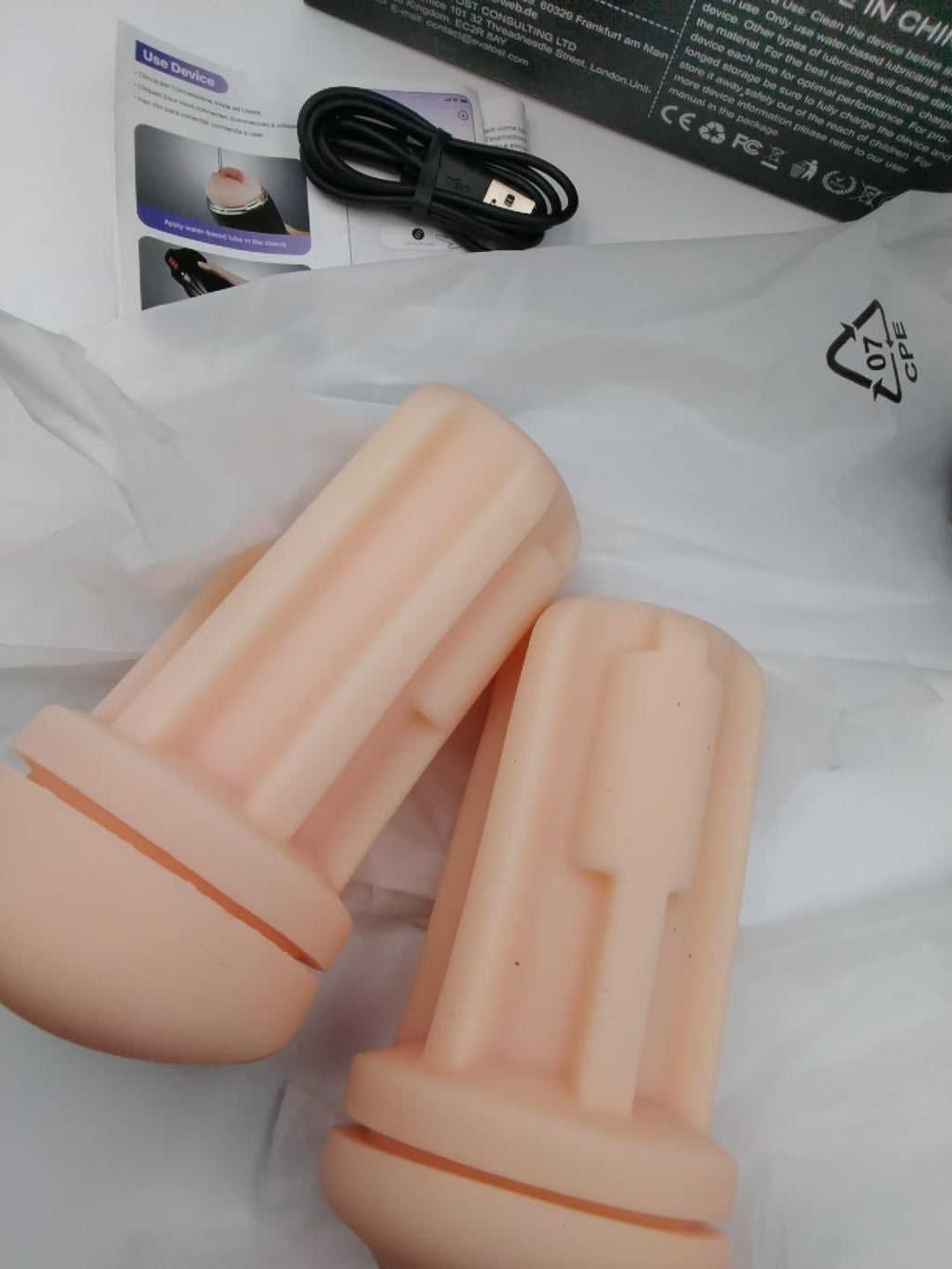🔞 MYRNA, MASSAGGIATORE INTIMO ELETTRICO, RICARICABILE USB, 1200 mAh, NUOVO