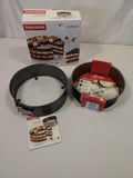 🍰 SET 2 TORTIERE APRIBILI – TESCOMA DELÍCIA Ø 20 CM + LAGOSTINA GUSTOSA Ø 24 CM, NUOVEGUSTOSA, NUOVE