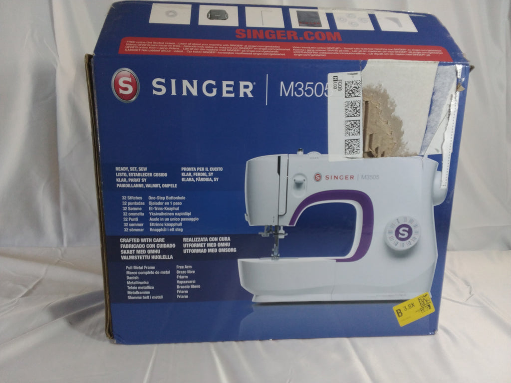 Singer M3505 Macchina da Cucire Meccanica 32 Punti | Braccio Libero | Nuova