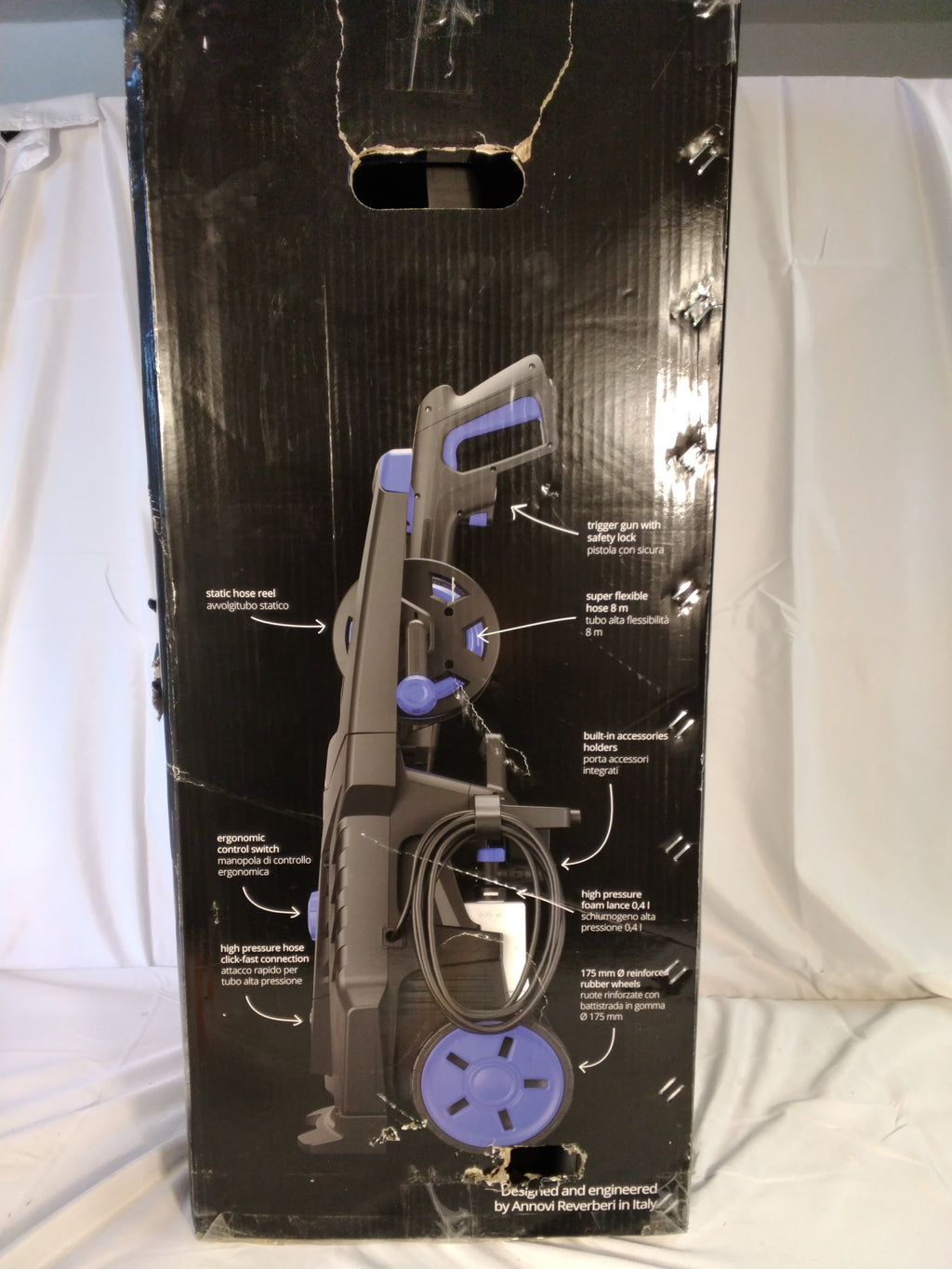 AR Blue Clean e-2 Dual Speed D Idropulitrice 160 Bar 2200W | Nuova Completa