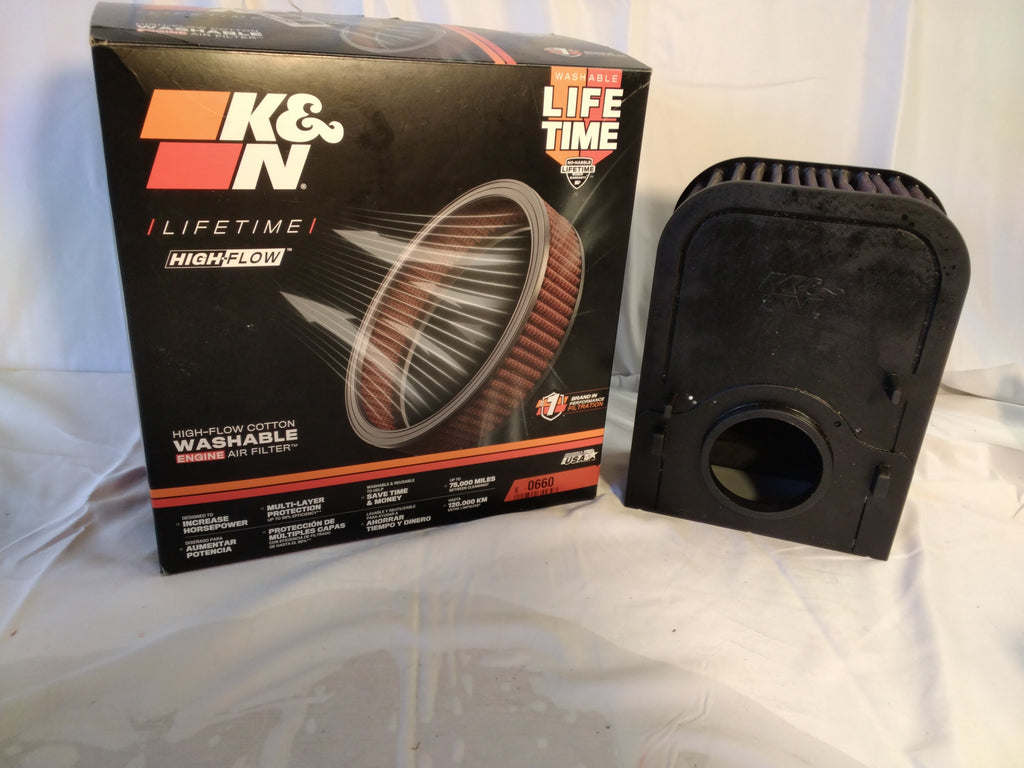 K&N High-Flow Engine Air Filter E-0660 | Filtro Aria Sportivo Lavabile | Nuovo